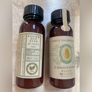 Apres Shampoo Conditioner Panier Des Sens France 1 oz Two